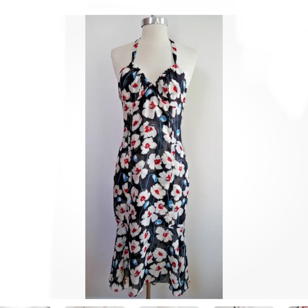 Vintage TULEH Silk Dress - Picture 7 of 11